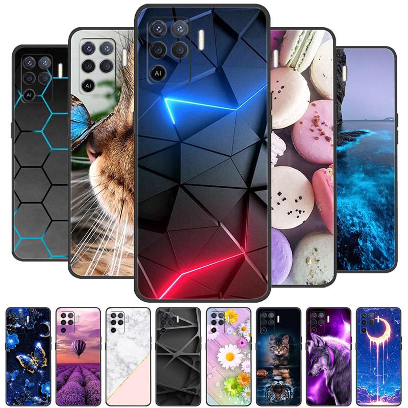 Чехол для OPPO Reno5 F Силиконовый чехол для телефона для OPPO Reno5 Lite A94 4G Чехлы для телефона для OPPO Reno 5 F 5F 5 Lite Бампер Fundas