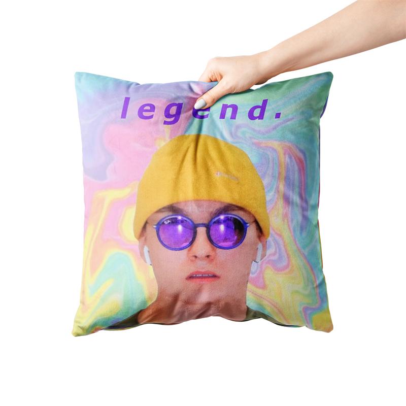 Aertemisi 18'' X 18'' Vernon Meme Square Throw Pillow Cushion Covers Cases Pillowcases For Sofa 45Cm X 45Cm
