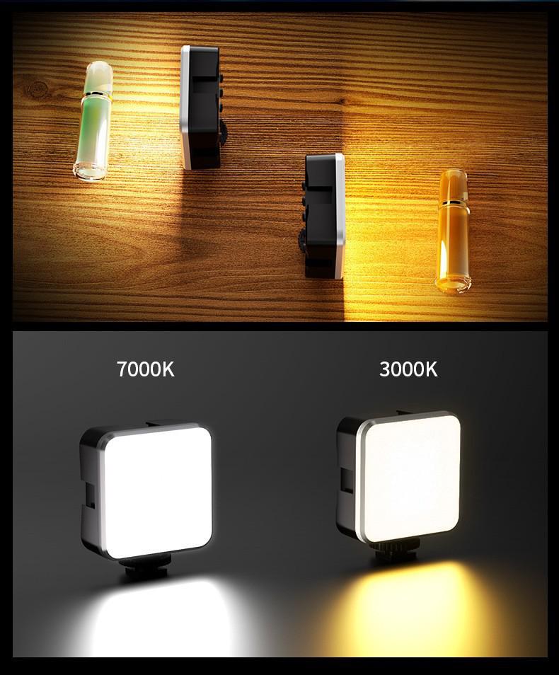 AY83 RGB Вспышка для мобильного телефона, прямой трансляции, компьютера и фотографии на зеркальную камеру