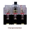 Transparent Hydraulic Electromagnetic Plastic Circuit Breaker DZ15-100T/3901 63A 100A 3-Phase 3P