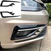 For VW Golf 7 MK7 Golf7 MK7.5 VII 2017- Facelift Front Bumper Fog Light Grille Cover Trim Wind Knife Razor Style Canards