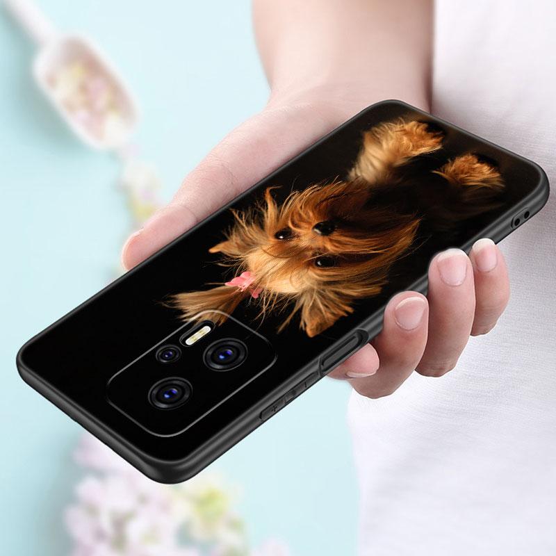 Мини-чехол для телефона с изображением йоркширского терьера для Xiaomi POCO F2 F3 M2 M3 M4 X3 X4 Pro NFC F4 GT 5G F1 X2 C3 C31 C40 M5S TPU черный чехол