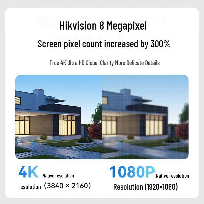 HIKVISION HK-Q3S8M-W 8 Мп WiFi 360-градусная полноцветная камера ночного видения для улицы CN вилка (адаптер в комплекте)