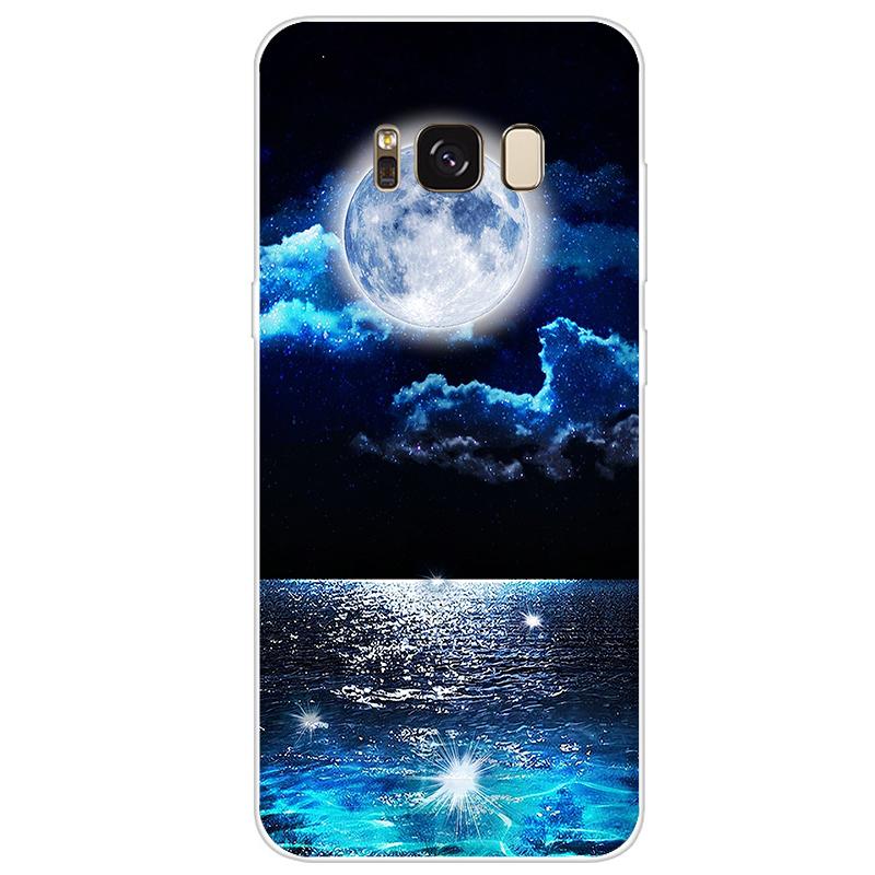 Чехол для Samsung Galaxy S8 Plus, силиконовый чехол, милый мягкий чехол из ТПУ для Samsung Galaxy S8 S 8 Plus, чехол-бампер для телефона S8Plus Coque