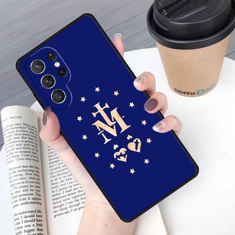 Непорочное Зачатие Дева Мария Иисус чехол для телефона Обложка Для Samsung Galaxy S24 S25 Ultra S21 S22 S10E 10 Plus Note 20 FE S23