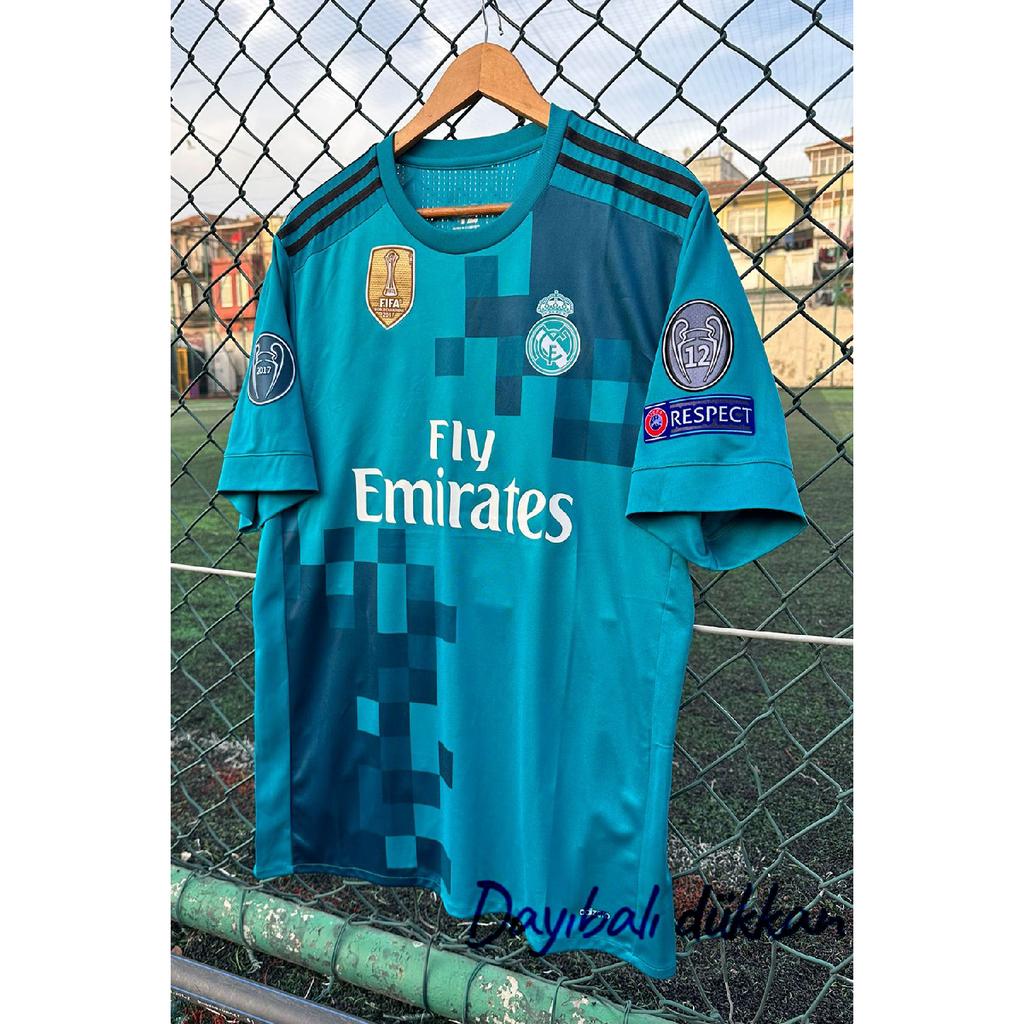 Daybal Sergio Ramos 2017 18 Ocean Blue Champions League Away Jersey