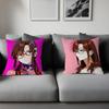 Makinami Mari Irasutoriasu Cartoon Animation Office Cushion Pillowcase Car Cushion Cover45X45CM Lumbar Pillowcase Sofa