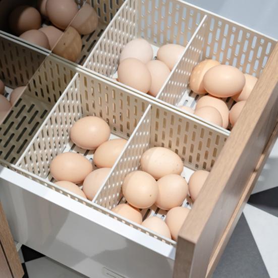 Отделение для хранения вещей с ручкой, аккуратно расположенная сливная корзина с отделениями для фруктов для кухни