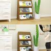 1/12 Dollhouse Mini Book Shelves Display Rack Model Dollhouse Study Furniture Decoration Doll House Micro Scene Ornament