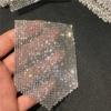 Rhinestone Crystal Pocket Sticker Bling Jean Applique Fashion Rhinestone Sticker  Cloth