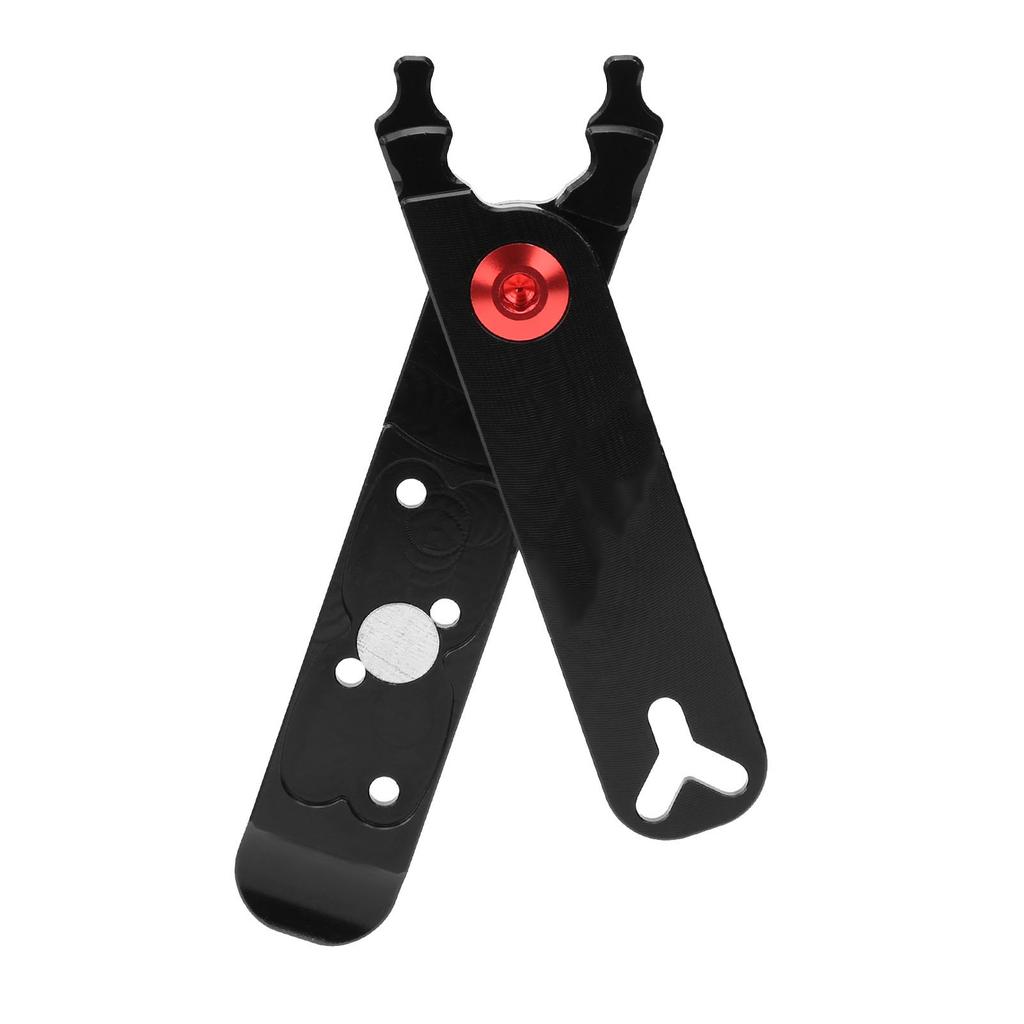 ZTTO Велосипедные плоскогубцы для цепи Плоскогубцы для мастер-звена Инструмент для клапана Рычаг для покрышки 4?В?1 Многофункциональный инструментЧерный