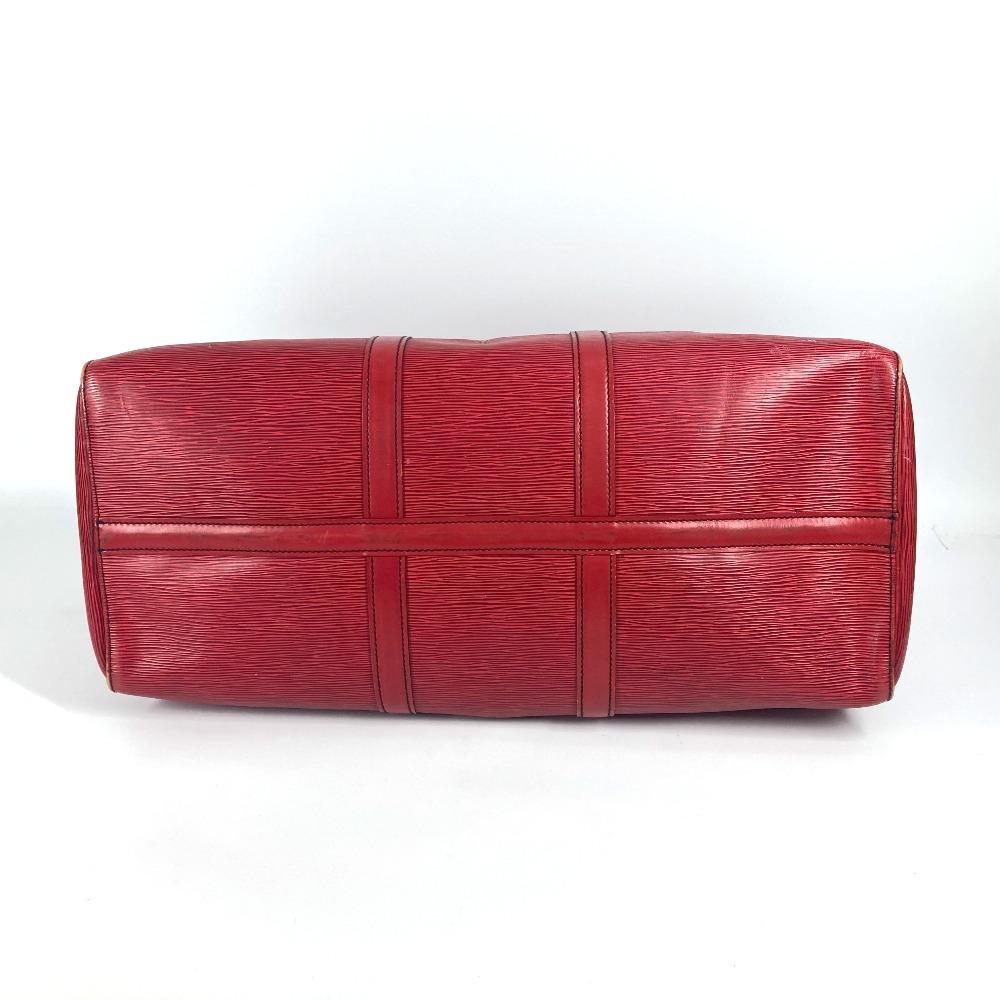 Louis Vuitton M42967 Epi Keepall50 Travel Bag Hand Bags Duffle Bag Castilian Red