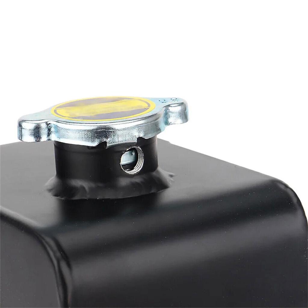 2.5L Aluminum Overflow Recovery Tank Bottle Universal Car Water Coolant Radiator
