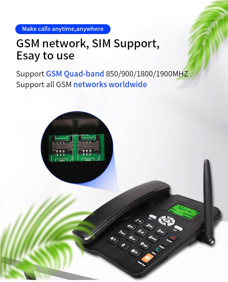 ETROSS ETS-6588 GSM Wireless Phone with Radio, Dual SIM for China Mobile & Unicom