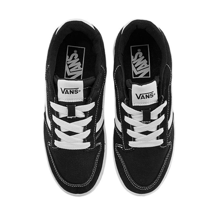 Vans Ryland Ls Удобные Кроссовки с Тонкой Подошвой и Низким Верхом для Скейтбординга Женские Кроссовки Черные VN000D4ABA2