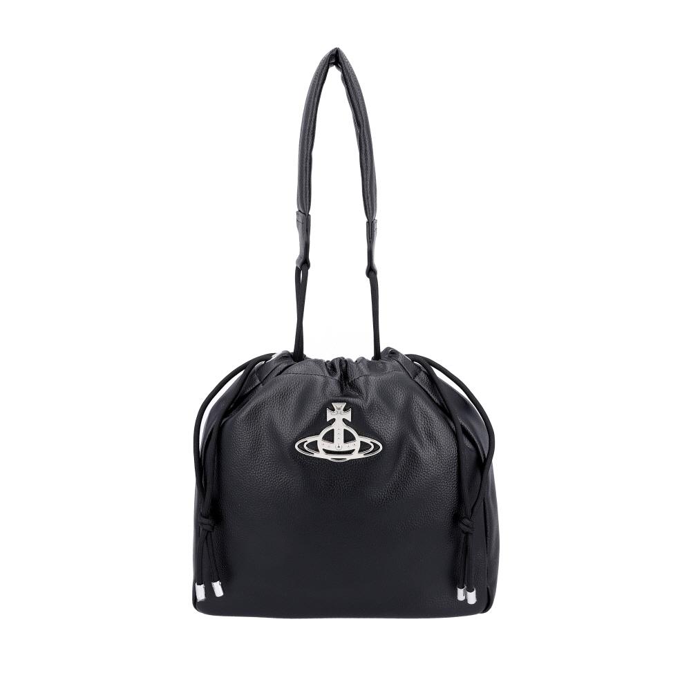 Vivienne WeStwood Bucket Shoulder Bag Bio Green Grain Hillary 4302002ru S