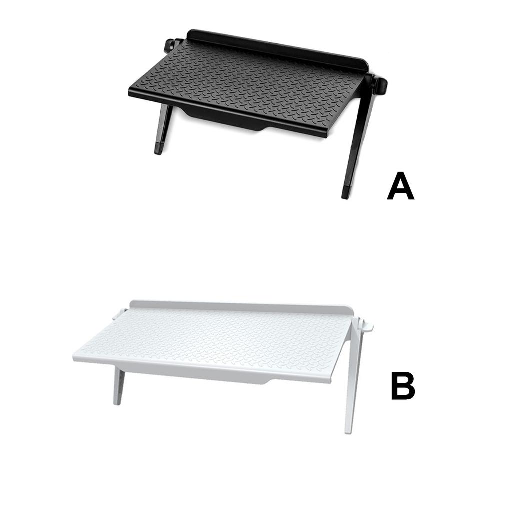 Верхняя полка для экрана из пластика, легкая, гладкая, нового стиля, красивая, уникальная конструкция, простая установка, профессиональное использование, стеллаж для хранения