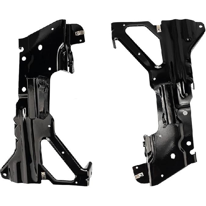 BXZ Front Bumper Cover Support Bracket Retainer Reinforcement Pair For Ford Fusion 2010 2011 2012