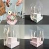 Paper Box Handheld Flower Box Transparent Flower Bag Creative Bouquet Wrapping Bag  Weding Party