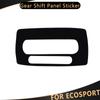 Автомобильная ручка переключения передач, наклейка на панель, декоративная накладка для Ford Ecosport 2013 2014 2015 2016 2017, наклейка на шестерню