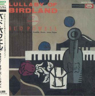 CD BUD POWELL Lullaby Of Birdland 30YD7003 VEE JAY 1988 Japan Jazz Used