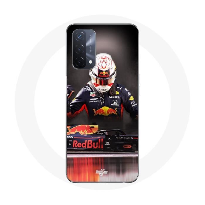 Coque - MANIACASE - Oppo A93 5G - MOTO GP Formula Max Verstappen - Souple - Blanc