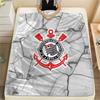 SC Corinthians Paulista Flannel Blanket, High quality Comfortable for All Seasons, Home Decor, Warmth and Comfort