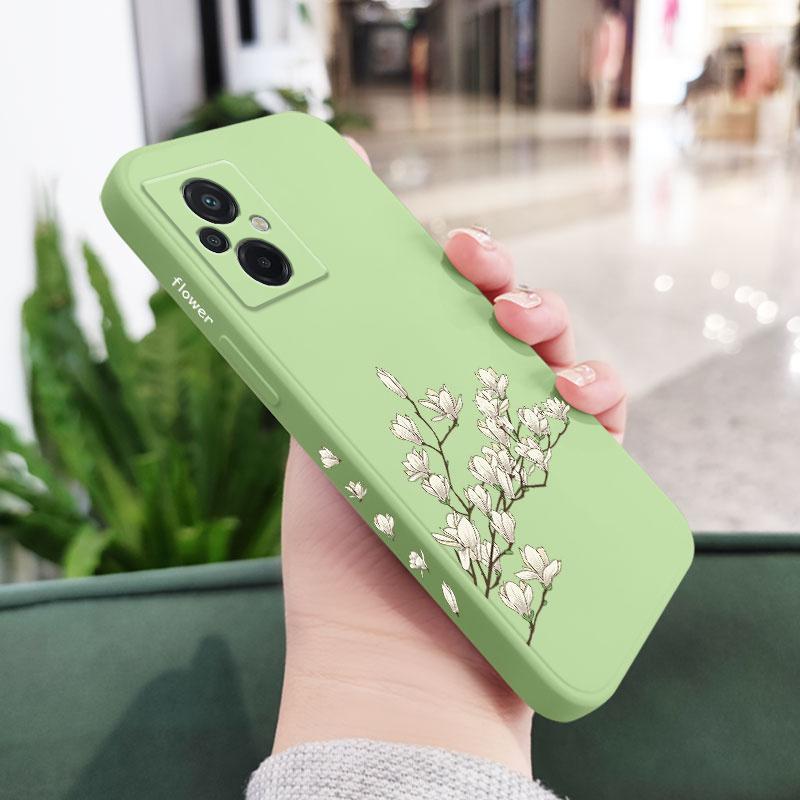 Белая Орхидея Чехол для Телефона для Xiaomi Poco F8 F7 X7 M6 X6 F6 M5 M5S F5 X5 F4 X4 M4 F3 M3 X3 Pro 4G 5G GT NFC Силиконовый Чехол