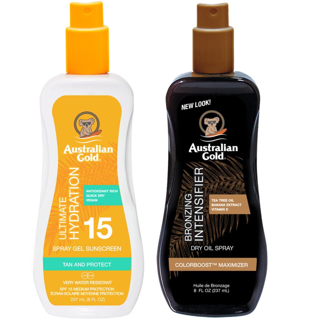 Australian Gold Spray SPF15 + Intensifier Oil