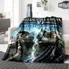 Soul Calibur Print Flannel Blanket High Quality Warm Comfortable Cover for All Seasons Perfect for Gifts Home Decor