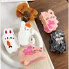 Rabbit Cartoon Hair Clip Puppy Shark Clip Creative Acetate Cat Hair Claw  Female