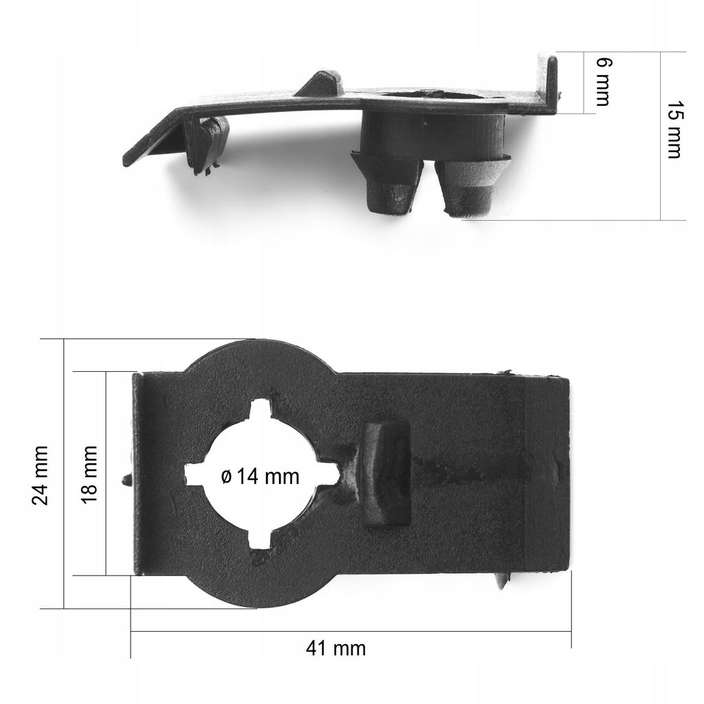 WINDOW REGULATOR CLIP SLIDE BMW X5 E53
