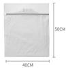 White Durable Large Washing Laundry Bag Mesh Organizer Net Dirty Bra Socks Underwear Shoe Storag Wash Machine Cover Clothes