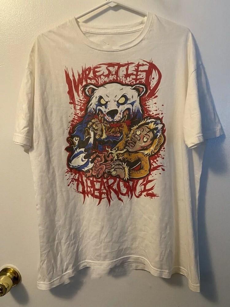 Hot Iwrestledabear<wbr/>once Music For Lovers White TShirt Cotton KK861 Unisex T-Shirt