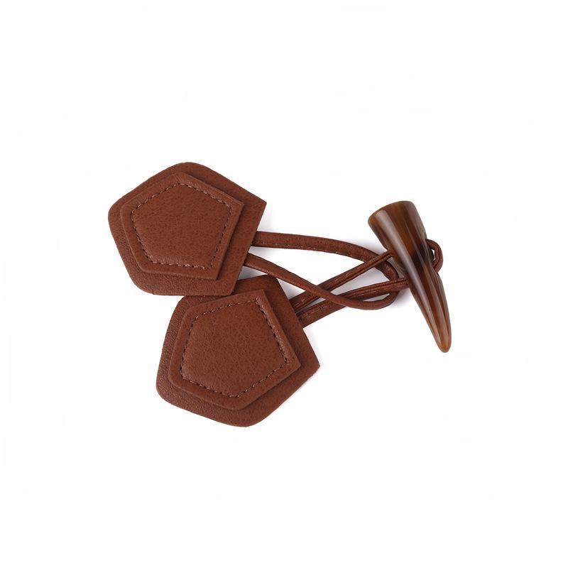 Модная роговая пуговица Красивая смоляная роговая пуговица Зимнее пальто Пуговицы Одежда Плащ Швейные принадлежности