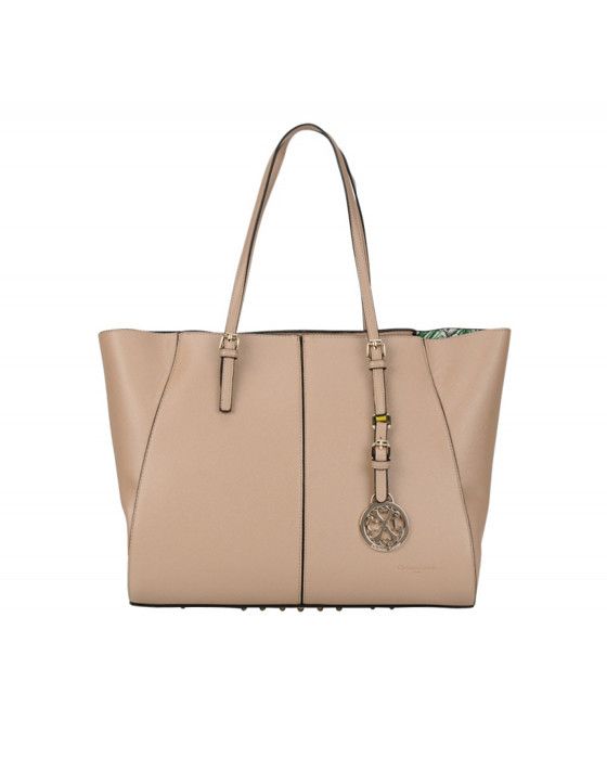 Sac Cabas Christian Lacroix Plaza 3 Amazonie Beige