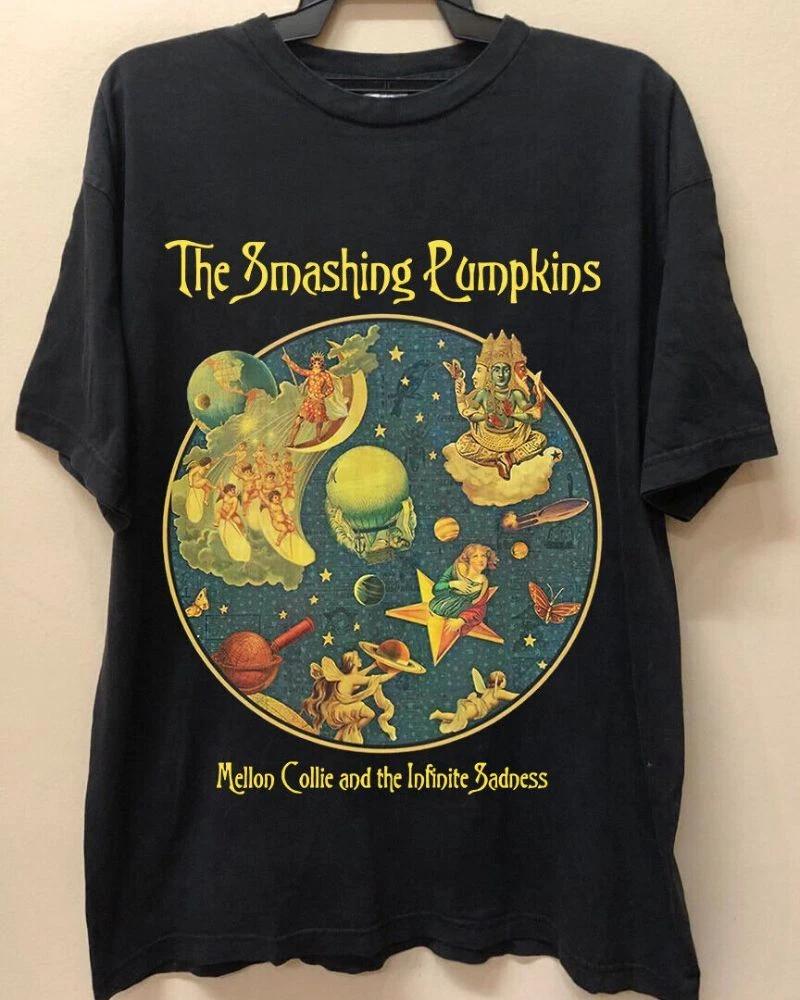 Винтажная футболка The Smashing Pumpkins, 1996 год, с коротким рукавом, подарок фанату