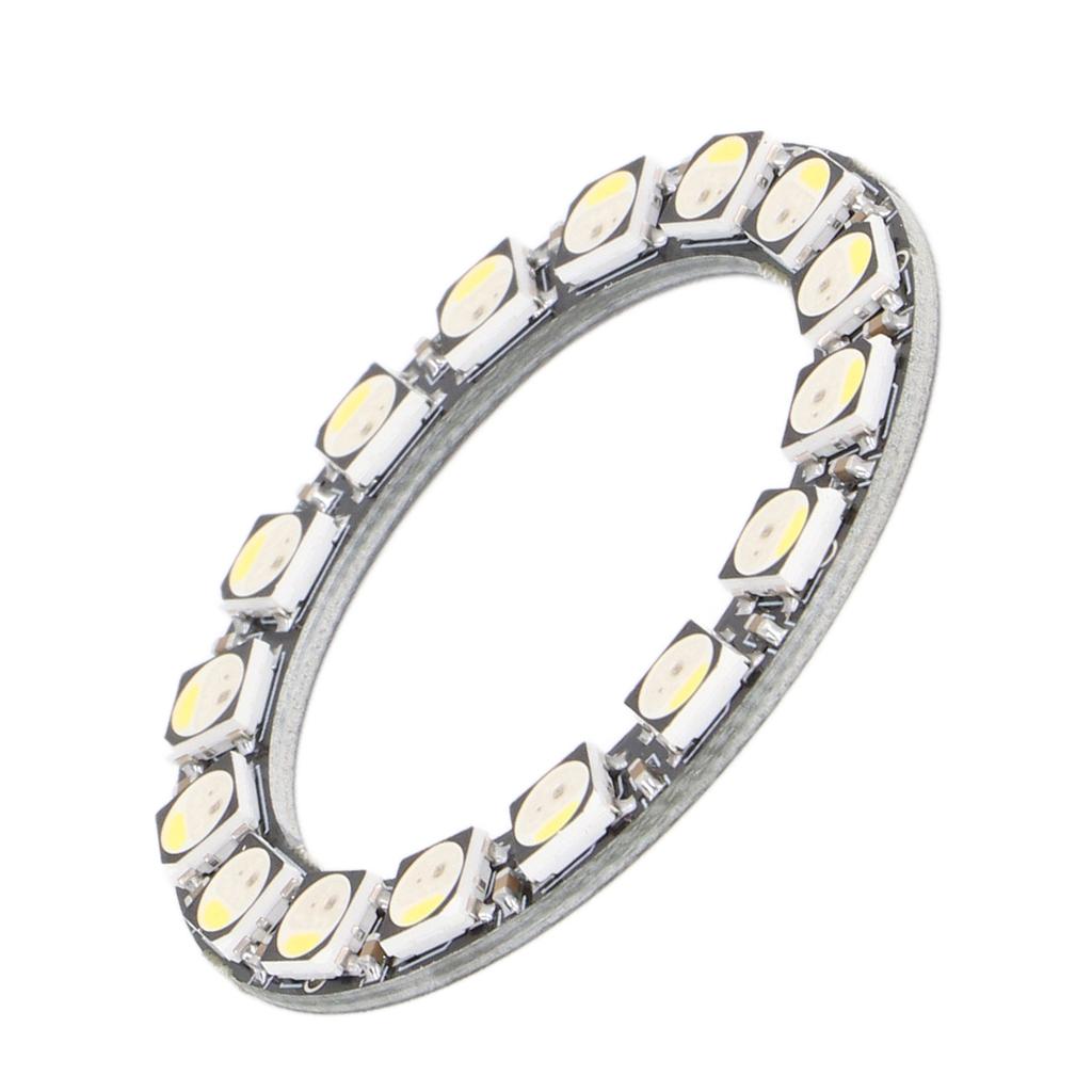 RGB светодиодная кольцевая плата 16 бит SK6812 32 цвета и флуоресцентная белая кольцевая лампа настенные часы световой драйвер