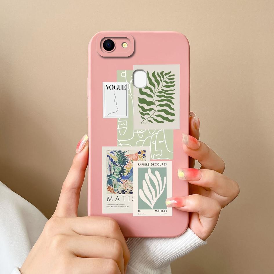 Для Oppo F9 F21 F5 F15 F7 F11 F17 F19 Pro Plus чехол для телефона модный лейбл с рисунком смайлика мягкие силиконовые чехлы премиум-класса для корпуса Oppo