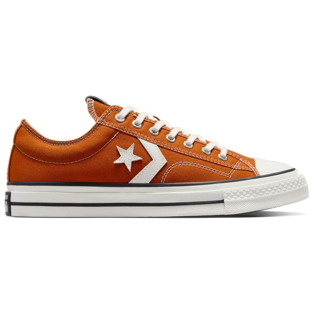Converse Star Player 76 Low Premium Canvas - Venetian Rust Unisex Sneakers Orange Vintage-White A10520C