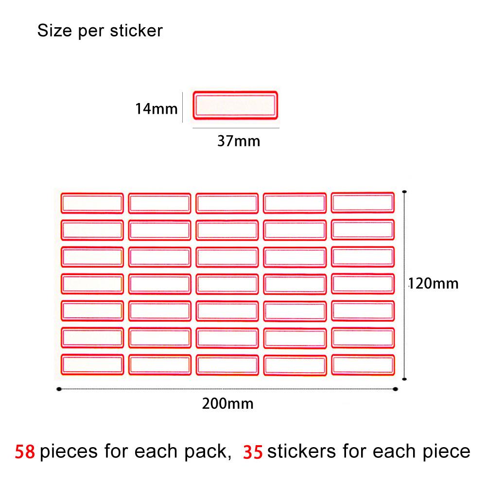 Этикетки-наклейки Самоклеящиеся этикетки Наклейки с записываемыми этикетками Маленькие ценники для банок Контейнеры для хранения Коробки Папки для файлов Конверты
