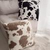 Cow Pattern Sofa Pillow Cushion Living Room Pillow Bedside Backrest Waist Pillow Pillowcase Home Soft Decoration