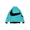 Nike Двусторонняя флисовая куртка из шерпа с большой галочкой — мужские куртки ограниченной серии синие BQ6546-301