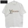 Louis Vuitton 2012 HRY29W LVLovers Вышитая футболка топы M белый б/у