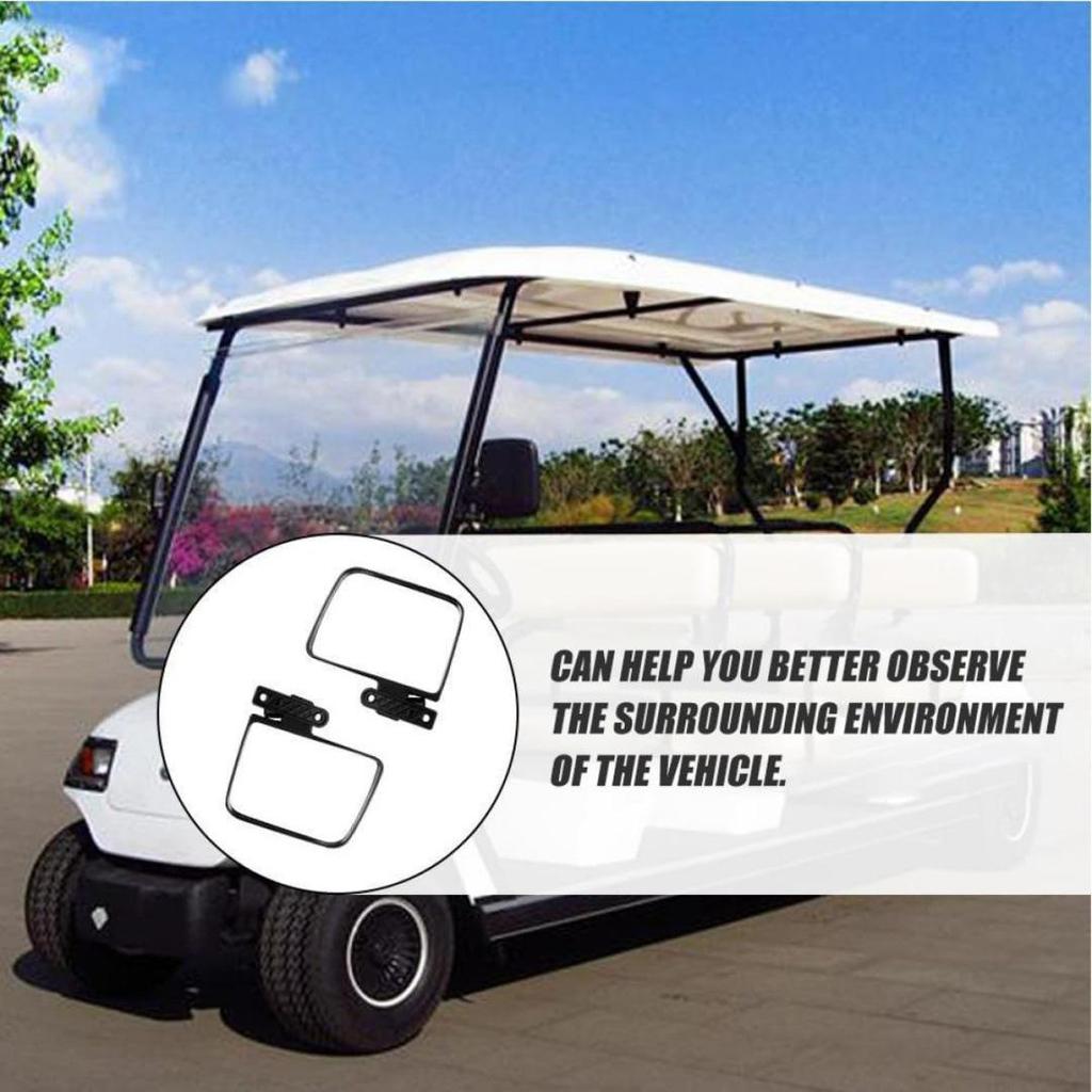 Магнитное зеркало заднего вида для тракторов, гольф-каров, полевой техники и вилочных погрузчиков