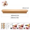 Wooden Cabinet Handle Cupboard Wardrobe Door Handle Drawer Kitchen Door Pulls for Cabinets Knobs Wood Cabinet Knobs Nature Style