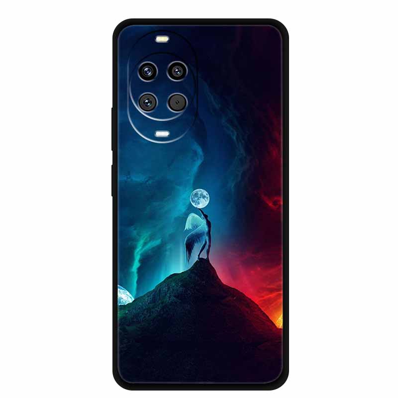Для Huawei Nova 14/14 Pro 6.7" Чехол Мягкий Силикон Ударопрочный Чехол для Телефона Нескользящий Funda Ударопрочный Задний Корпус Бархатистый На ощупь