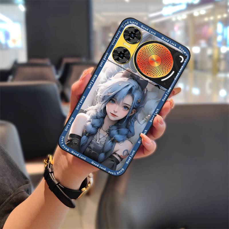Силиконовый чехол для телефона ZTE Nubia Music2 противоударный мультяшный полный чехол прочный антипылевой ТПУ модный дизайн милый
