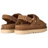 UGG Золотые Семейные Сандалии на Одной Лямке Женские Каштановые 1175122-CHE