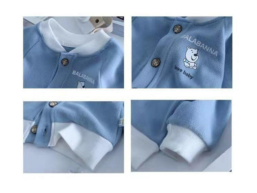 Весенне-осенний комплект кардигана для малыша - Верхняя одежда для новорожденных и мальчиков на весну и осень